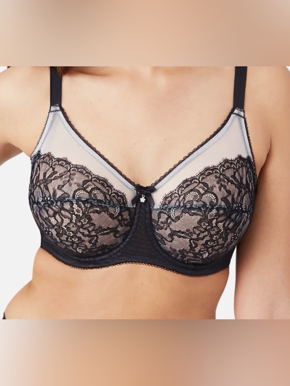 Wacoal | Retro Chic Full Figure Underwire Bra (Style #855186) | 38D